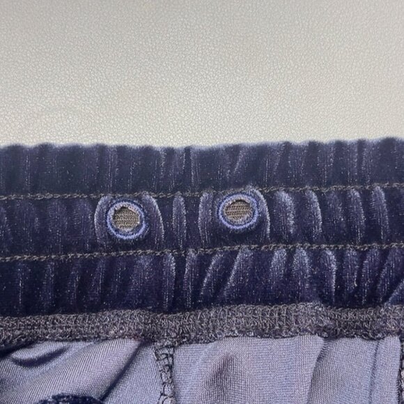 Fabletics Womens Xsmall Velour Blue Jogger - Picture 15 of 15